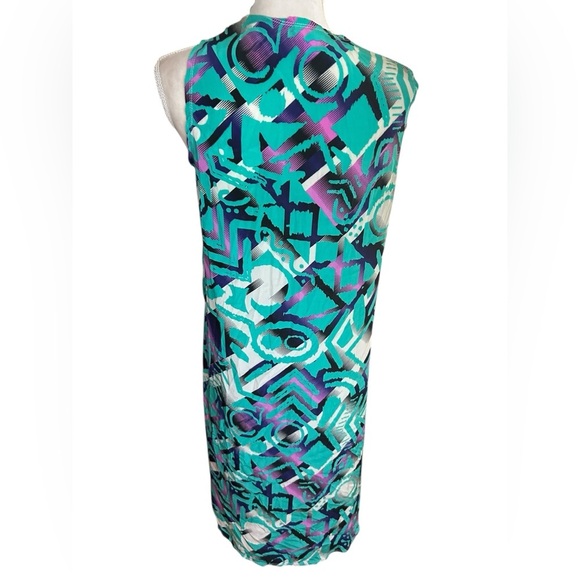 Vibrant Multicolor Sleeveless duster extra long vest by LulaRoe - Picture 4 of 6